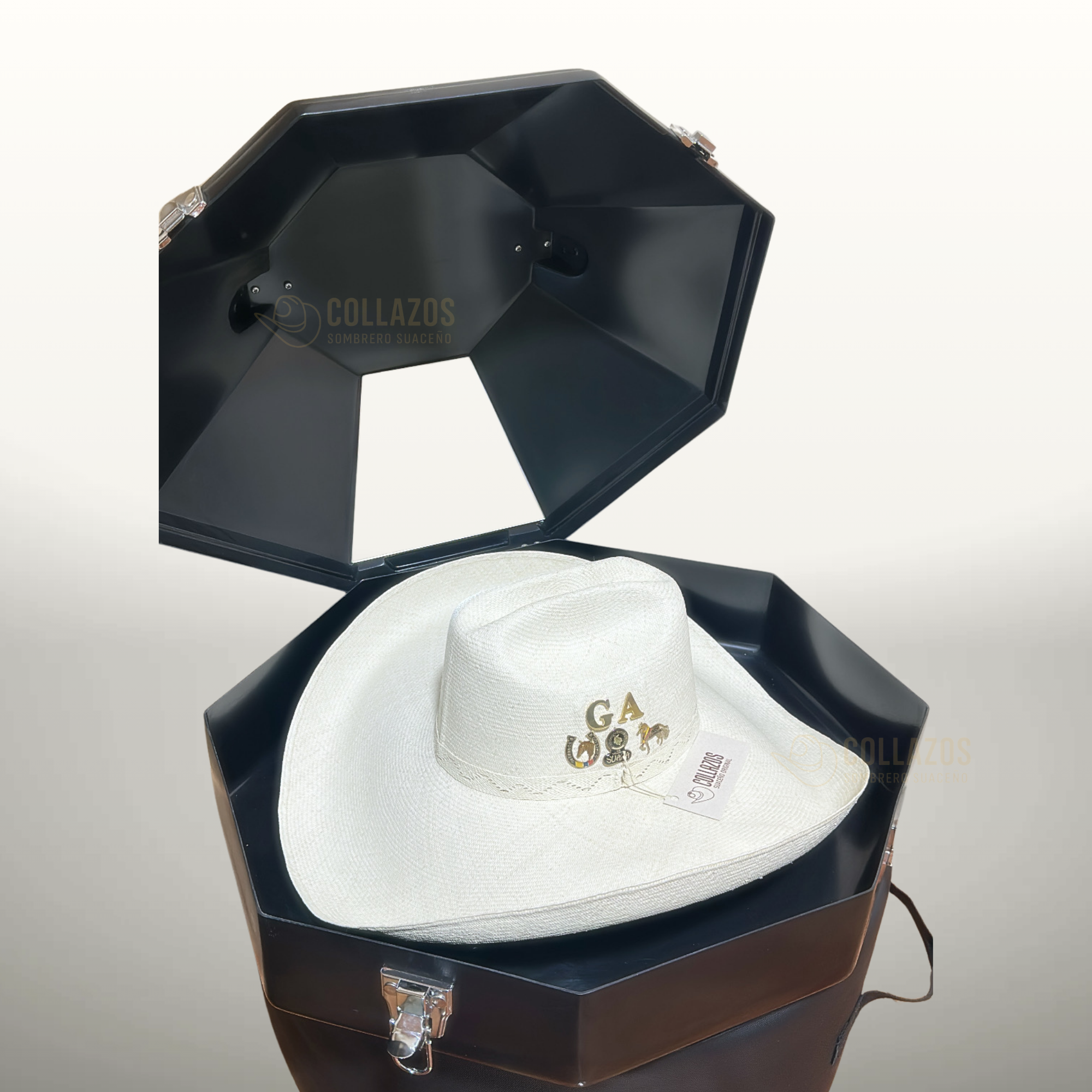 Porta sombreros de exhibición